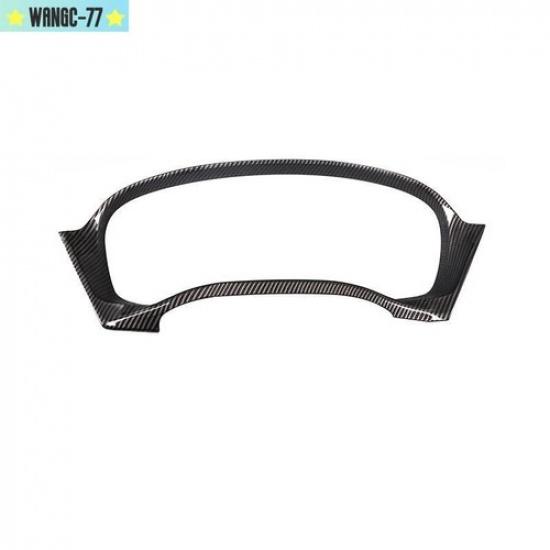 ABS Carbon Fiber Trument Panel Frame Cover Trim For BMW X3 G01 X4 G02 2018-21
