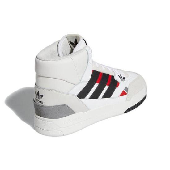 adidas Drop Step SE High White Black Solar Red - GV9447