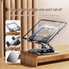 360° Rotating Foldable Metal Stand for Laptops, Tablets & Phones