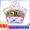 Foldable Ocean Ball Pit Pool with Basket Baby Playpen Children Toy Tent Ball Pool with Basket Outdoor Toys for Children Playpen