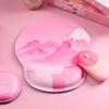 Pacha Dog Rubber Wrist Support Mouse Pad & Cute Keyboard Hand Rest Desk Pad - Ins Style