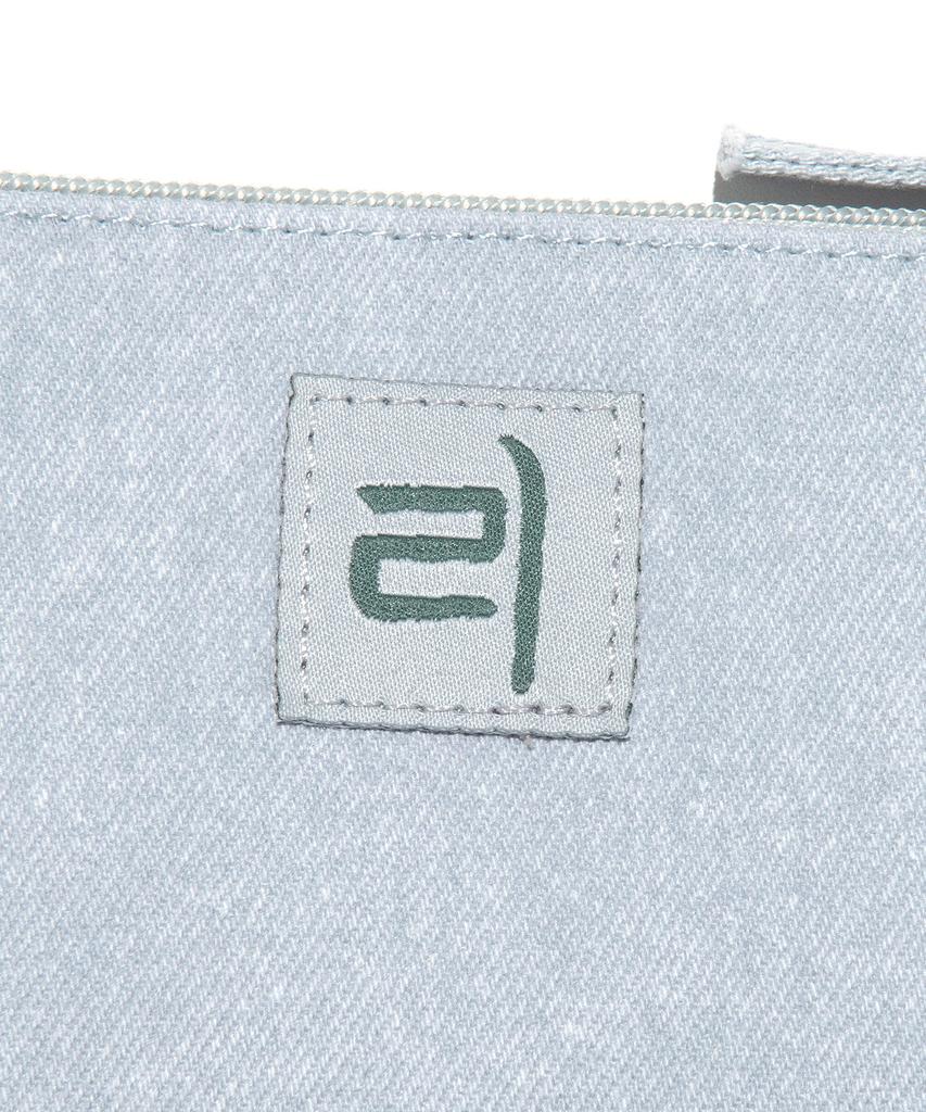 Lee Seoul Big Twitch Logo Pouch Indigo Light