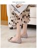 Summer Women's Flat Shoes with Bow & Rhinestones, Sizes 41-43 (2025 New)