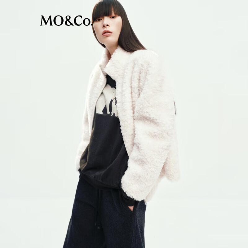 MO&Co. Women's Thick Fleece High-Neck Jacket