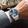 POEDAGAR Luxury Men Watch Top Original Waterproof Luminous Chronograph Man Wristwatch Stainless Steel Quartz Watches