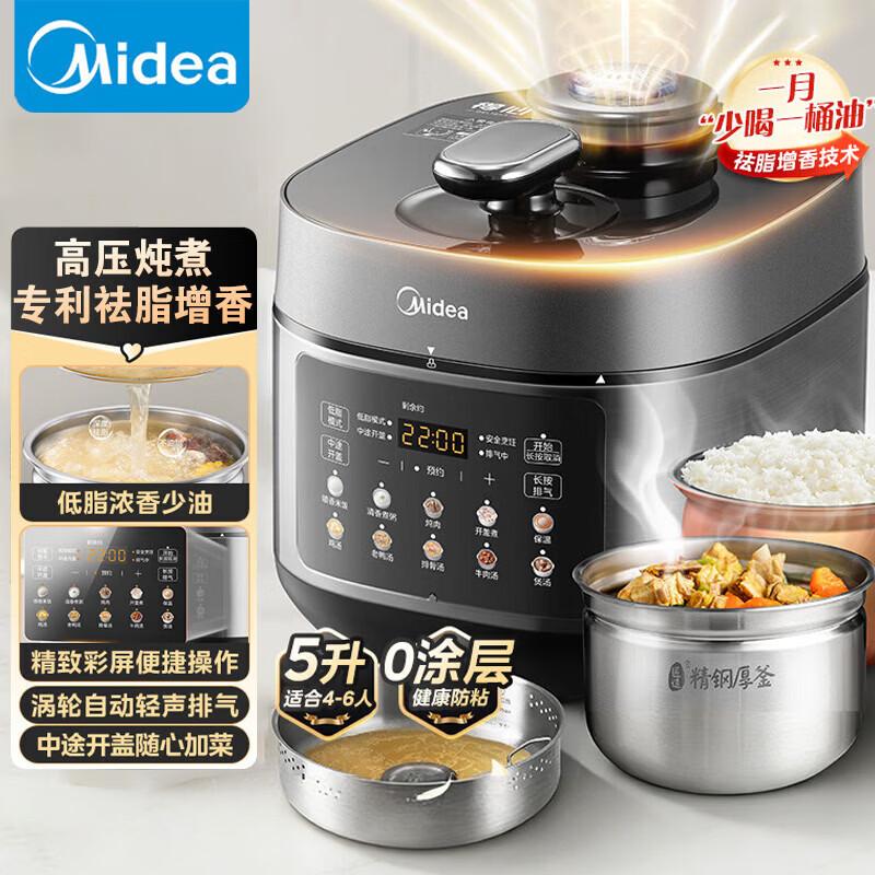 Электрическая скороварка Midea MY-C5930F с покрытием 0