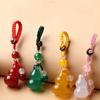 Road Protection Gourd  Gourd Keychain Good Moral Chalcedony Gourd Keychain Pendant  Car Pendant
