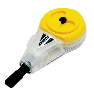 Shinwa Sokutei Handy Chalk Line Neo Automatic Winding Thick Thread Yellow 77493
