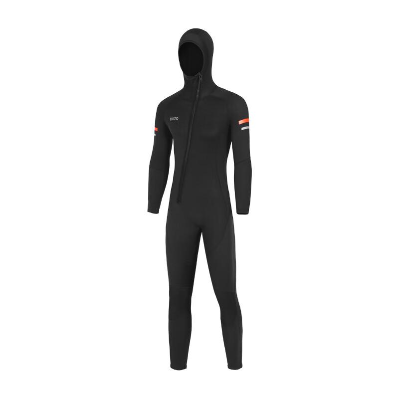 Men s 1.5mm Long-Sleeve Hooded Wetsuit
