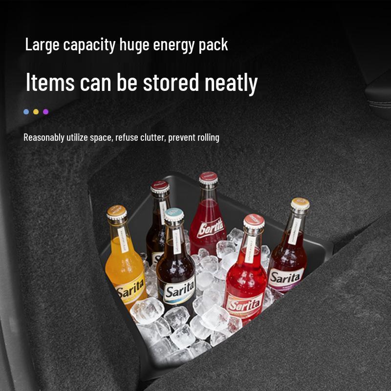 Tesla Model YL Trunk Side Storage Box, 6-Seat TPE Accessories