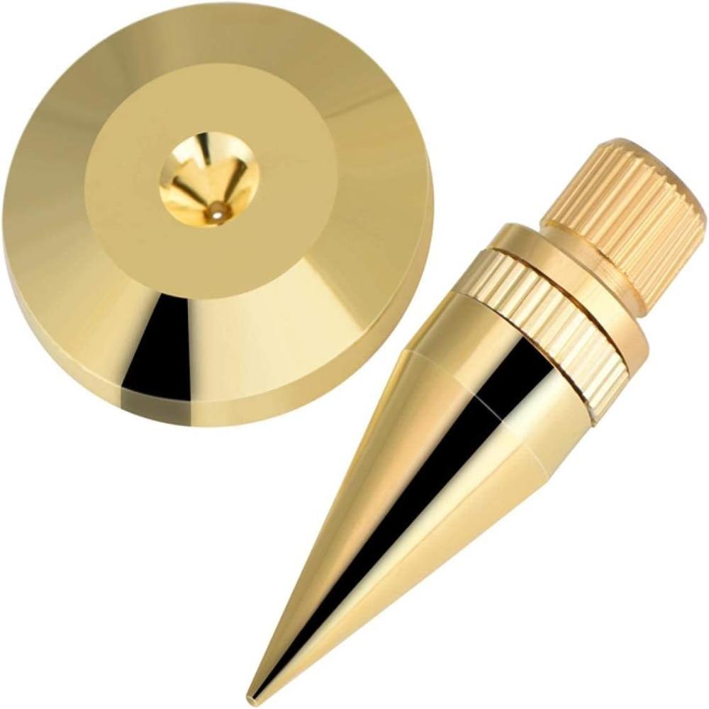 Copper Speaker Feet Pad Gold Black Speaker Amplifier Holder Speaker Spikes Speaker Amplifier