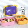 With Fork and Spoon Lunch Box Reusable Insulated Lunch Container  Box Food Storage Box  Worker