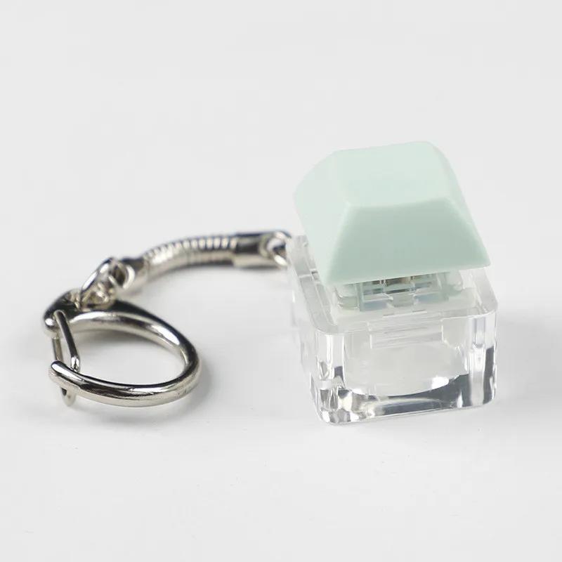 

Keyboard Key Fidget Toy Colorful Keychain Keycap Stress Relief Toy For Children Adults Gifts Finger Button Anti-stress Toys