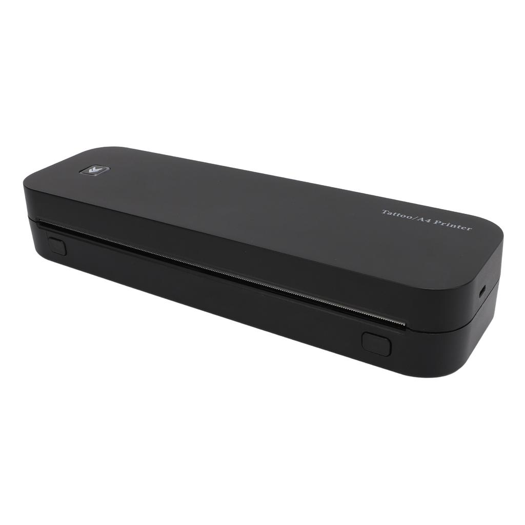 Portable Printer Wireless for Travel Bluetooth Thermal Printer A4 Thermal Paper Inkless Printer for