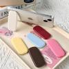 Autumn/Winter Faux Leather Folding Makeup Mirror & Phone Holder - Fashionable Adhesive Dual-Use Mirror (Horizontal/Vertical)
