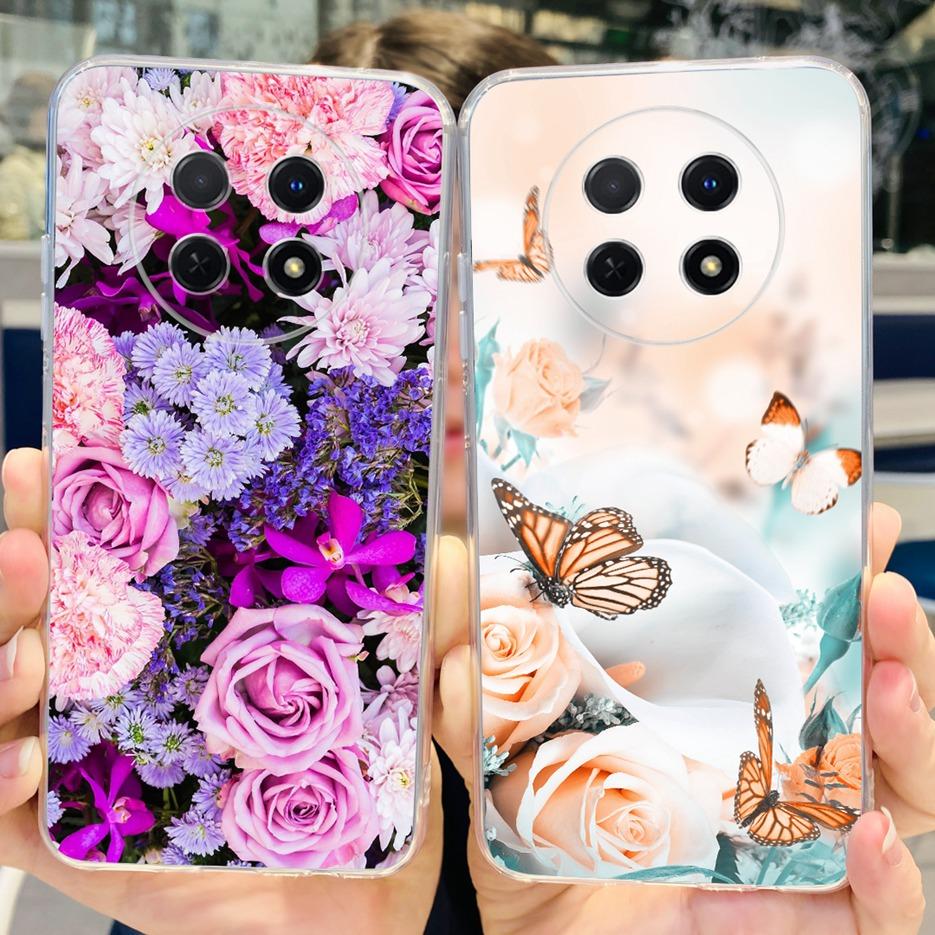 For Huawei Nova Y91 Case STG-LX1 STG-LX2 Cute Fashion Painted Cover Soft Slim Phone Case For Huawei Nova Y91 Y 91 NovaY91 Bumper