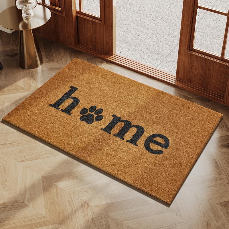 VIKAMA Casual Farmhouse Front Doormat Anti Slip Water Resistant Easy Clean Mat For Entryway Outdoor Porch Home Decor