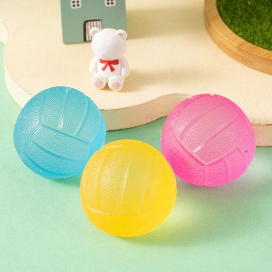 Sports Ball Squeeze Toy Stress Relief Mini Basketball Baseball Rugby Football Tennis Fidget Toy Decompression Stress Ball Party Favors