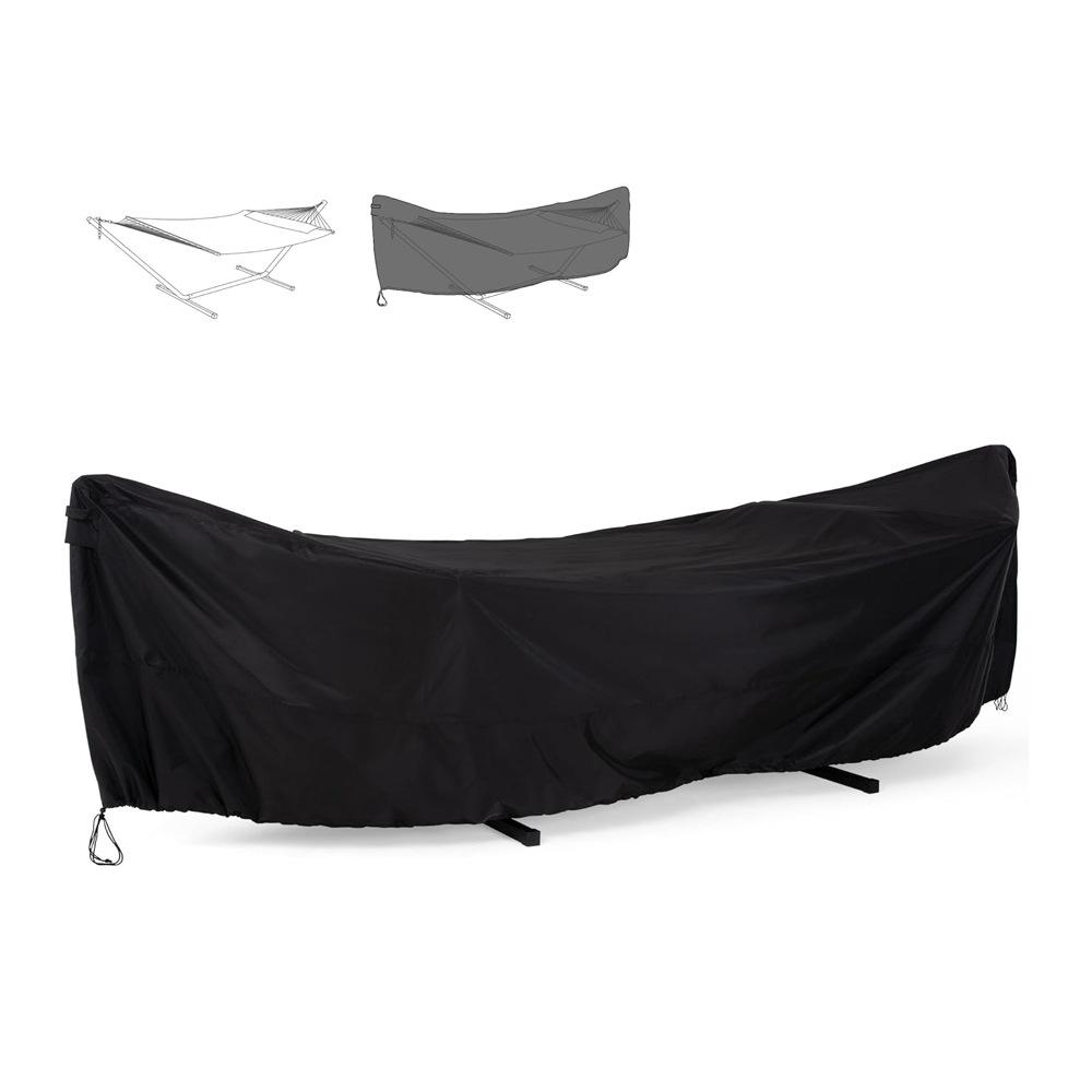 

Waterproof Hammock Cover 210D Oxford Cloth Hanging Bed Cover Camping Garden Courtyard Swing Bed Protective Cover Dustproof 285x17x80cm