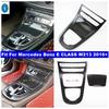 ABS Auto Middenconsole Versnellingspook Knop Paneel Decoratie Cover Trim Voor Mercedes Benz E-KLASSE W213 2016 - Interieur Accessoires