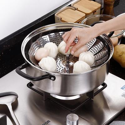 Expandable Steam Basket  Basket for Vegetable Pot Cooking Steaming Food Stainless Steel Folding Expandable  Basket