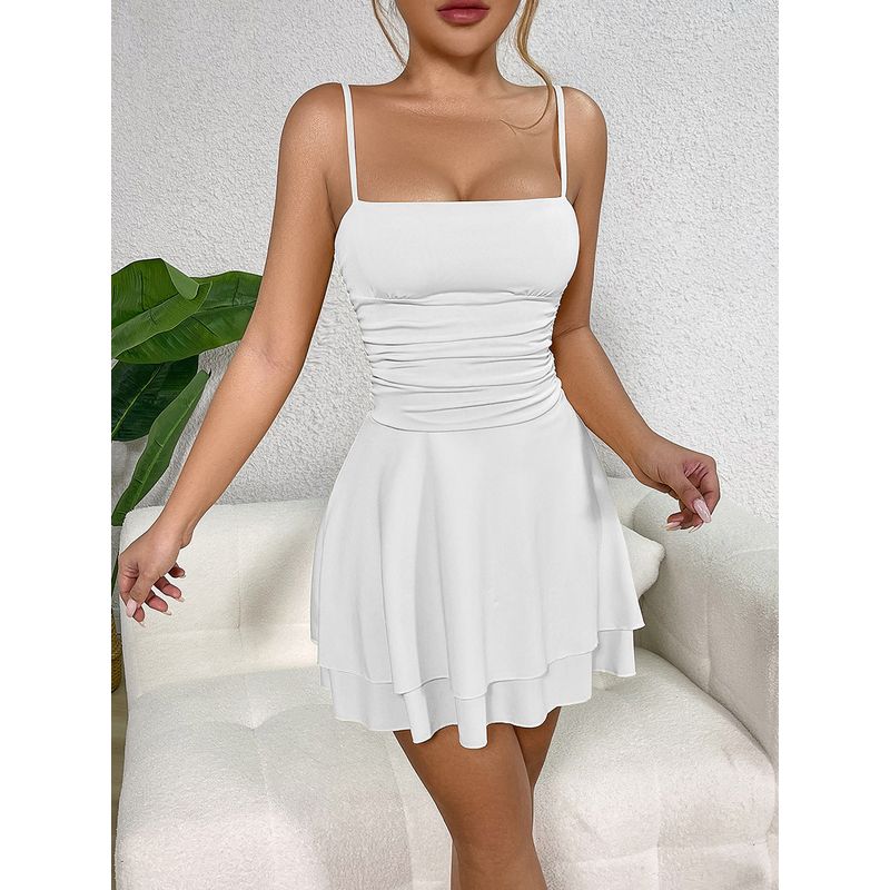 Sexy Strapless Strapless Backles Dress Sexy Sling Tube Top Backless Dress