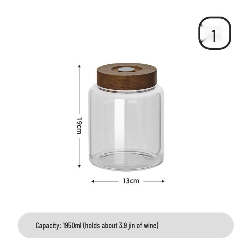 Automatic Exhaust Food-Grade Home Brewing Fermentation Jar 1950ml