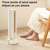 Tragbarer Turmventilator Klimaanlagenventilator 3 Geschwindigkeiten Blattloser Ventilator Leiser Oszillierender Ventilator Standventilator für Schlafzimmer Wohnzimmer Büro