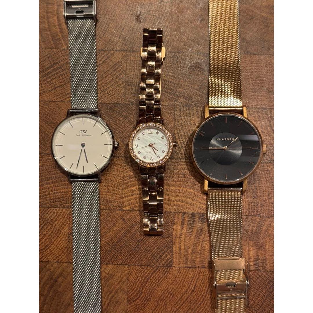 Used Ladies watches bulk sale 3 piece set