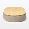 MUJI Table Cushion for Lap Gray Width 47 x Depth x Height 84391866 Use, Beige, Approx. 31.5 10cm,