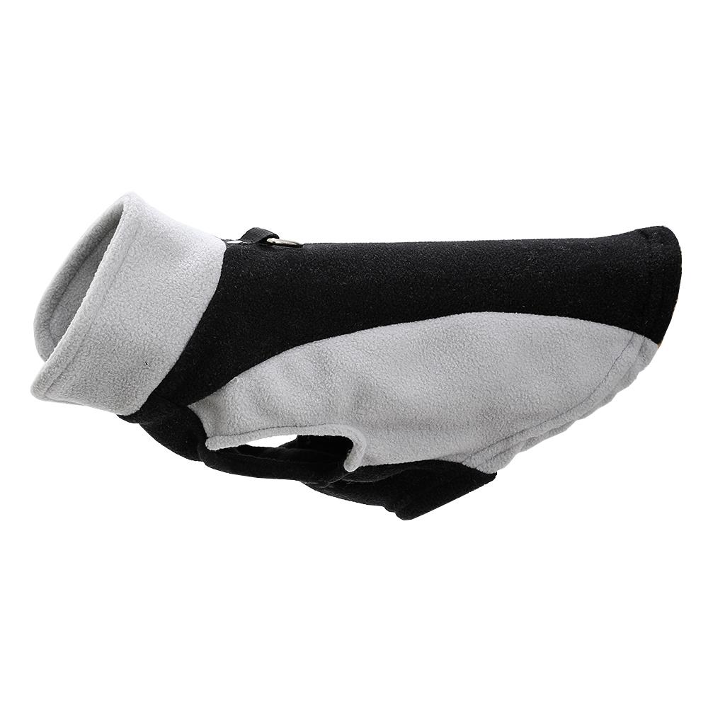 

Теплая куртка для домашних животных, мягкая, уютная, с D-образным кольцом, одежда для собак, уличная, осенняя, флисовая одежда для щенков, для маленьких и средних собак, кошек, костюм для французского бульдога, чихуахуа XS