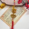 2027 Year of the Sheep Chinese Zodiac Pendant Lightweight Lucky Car Hanging Accessory Nice New Year Housewarming Gift