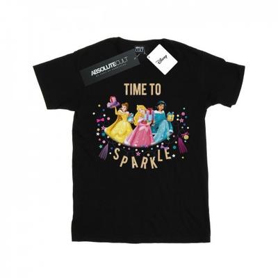 Womens/Ladies Princess Time To Sparkle Cotton Boyfriend T-Shirt