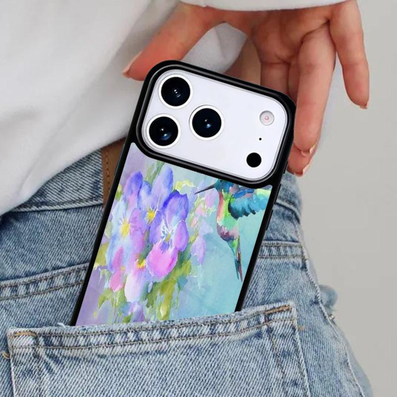 

Hummingbird Case Phone Case for iPhone 16e 15 14 13 12 17 Pro Max Plus Air 17pro Cover Coque iPhone 13 Pro