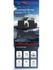 Compatible Floor Mats and Full Coverage Nylon Trunk Mat for Boulevard 2007-2012