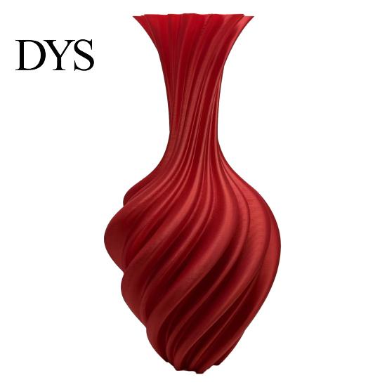 Home Decor Vase 3D Printed Spiral Vase, Modern Minimalist Flower Pot for Dry Ornament Flowers, Nordic Art Shelf, Creative Gift Ideas PLA Print