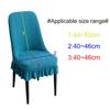 Jacquard Seat Cover Dustproof Chair Protective Case Home Decoration Jacquard Chair Cover  Hotel