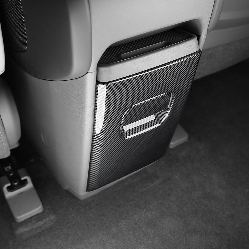 For Kia EV9 Center Armrest Back Anti-kick Panel Trim Rear Air Vent Cover Interior Style Decoration For 6 Seat/7 Seat Versions