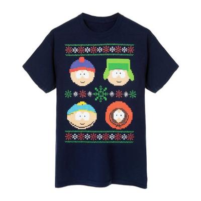 Mens Fair Isle Christmas T-Shirt