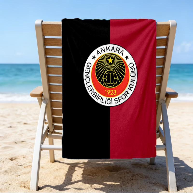Genkelbigli Club Sports Microfiber Beach Towel, Lightweight And Quick-Dry, for Summer Travel, Beach Essential, Swimming Pool Outdoor