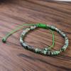 Turquoise Handmade 4mm Tibetan Beads Healing Calming Minimalist Women Bracelet