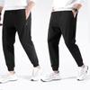 Sports Pants Plush Thick Double Layer Insulation Windproof Breathable Zipper Pockets Running Pants Men's Casual Autumn Winter