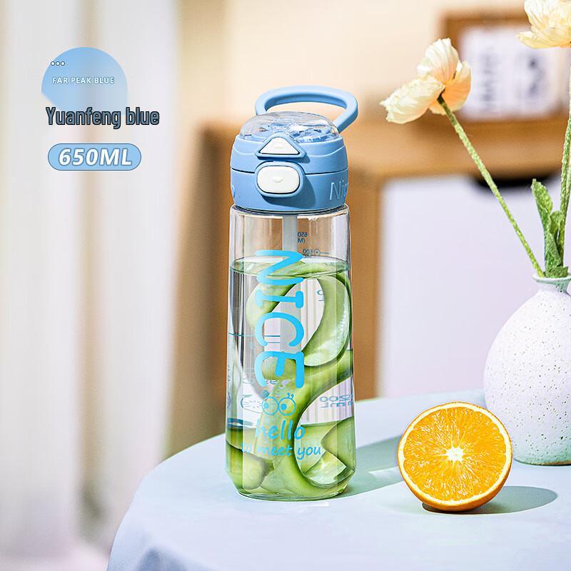 Nu Feng Portable Sports Water Bottle with Straw