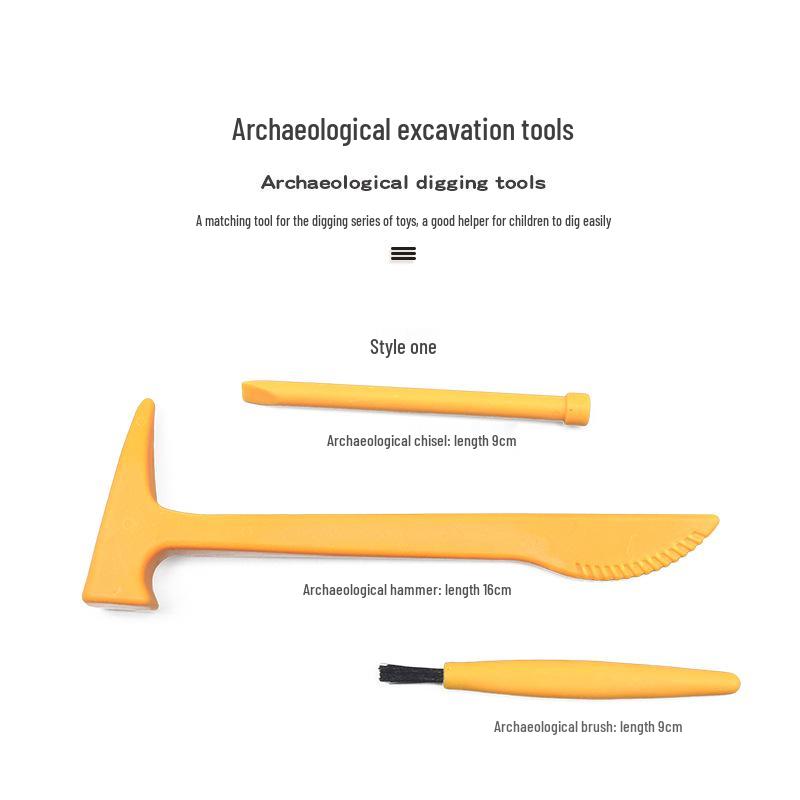 

Archaeological Dig Toy Set: Excavation Tools & Accessories for Treasure Hunting