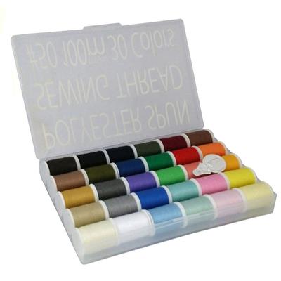 Leonis Sewing Thread 30-Color Set #50 100m Roll