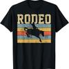 Horse Riding Retro Vintage Western Country T Shirt - Men's Summer Cotton Graphic Tee