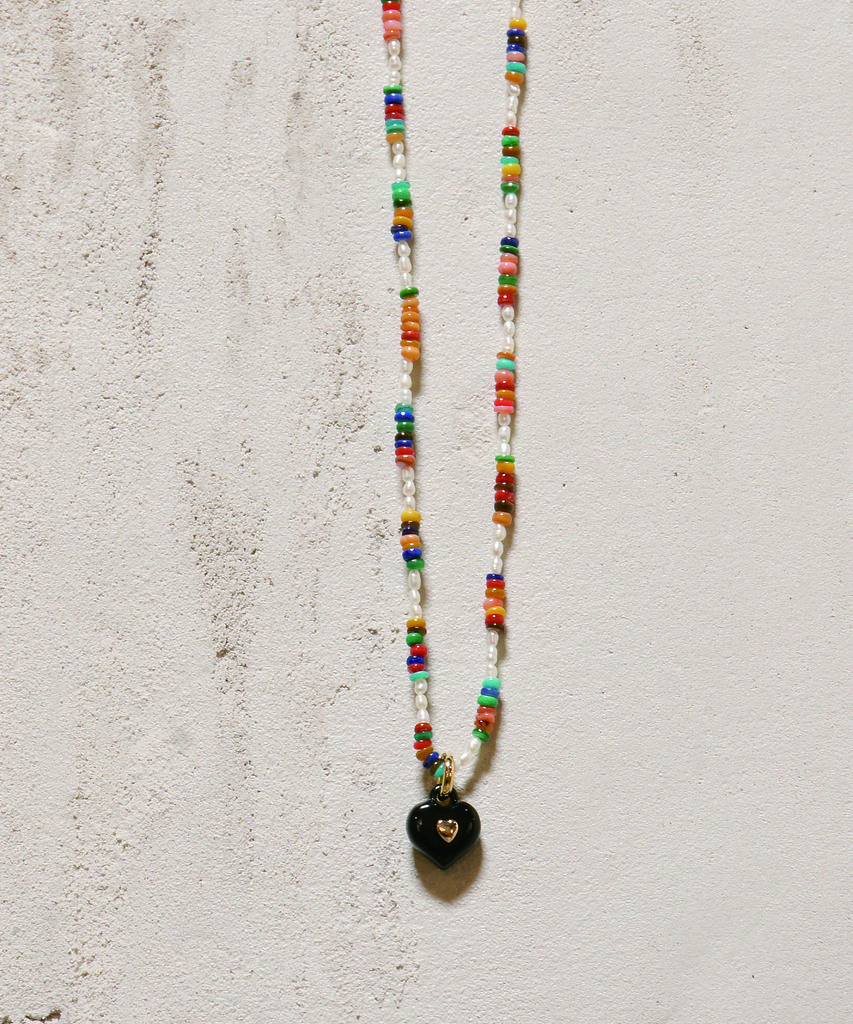 Treaju Vivi Color Mix Pearl Necklace