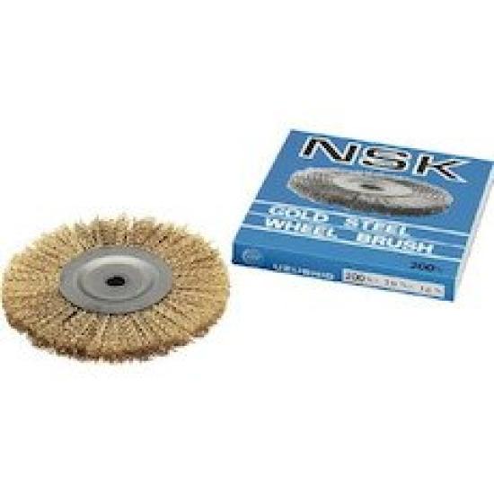 

NSK steel wire gold wheel brush W9E