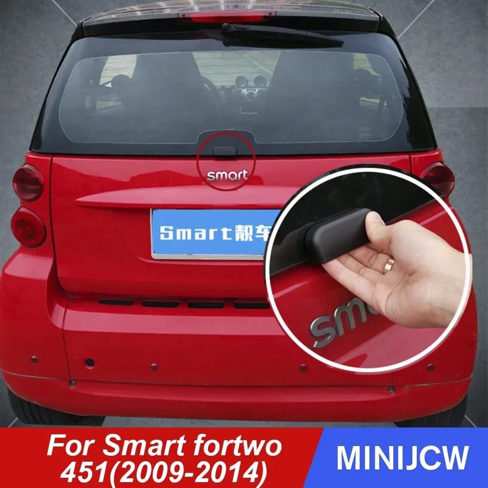 Heckstoßstange Kofferraumgriff Aufkleber Hilfsknopf für Smart fortwo 451 (2007-2014) – Außentürgriffabdeckung & Dekoratives Zubehör