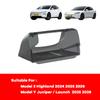 For Tesla Model Y Juniper Model 3 Highland 2025 2026 Under Screen Hidden Storage Box Behind Screen Center Console Organizer Case